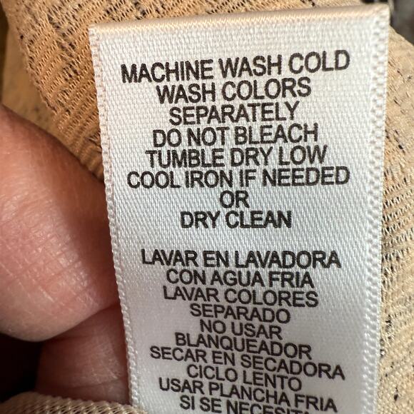 Women's Gabby Skye Black and Cream Embroidered Geometric Floral Dress Size 8 - Picture 6 of 9